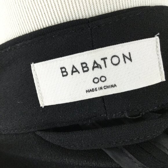 Aritzia Babaton Black Open Front Blazer 00 - Picture 6 of 9